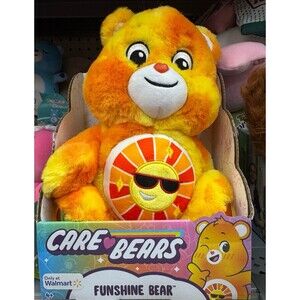 Care Bears 14" Medium Plush Funshine Bear WMS